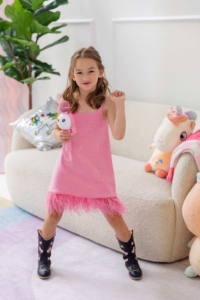 Taylor Crystal Feather Dress | Kids Dresses | Togs Store +Post Title + Separator + Category + Separator + Site Title
