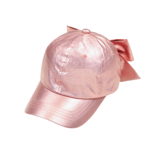 Jellymallow Gleaming Ribbon Ballcap_Pink