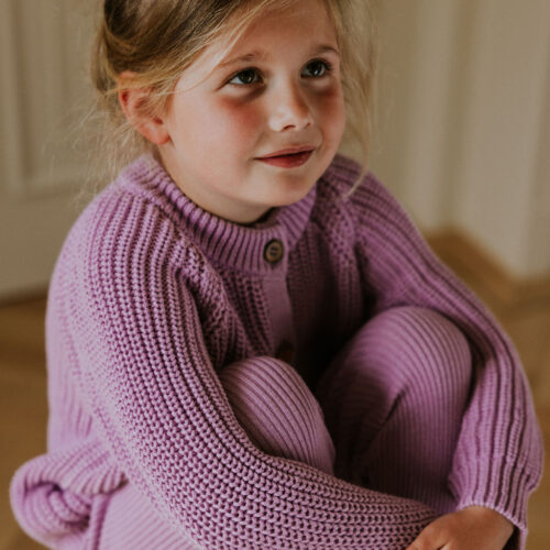 Raglan Cardigan - ORCHID