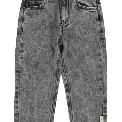 Unisex trousers | Washed black denim