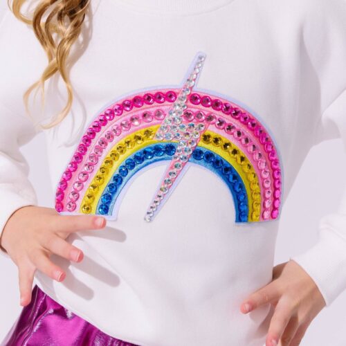 GemsRainbowFlashSweatshirt-2 - Togs +Post Title + Separator + Category + Separator + Site Title