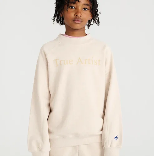 Sweatshirt nÂş01 Melange Cream
